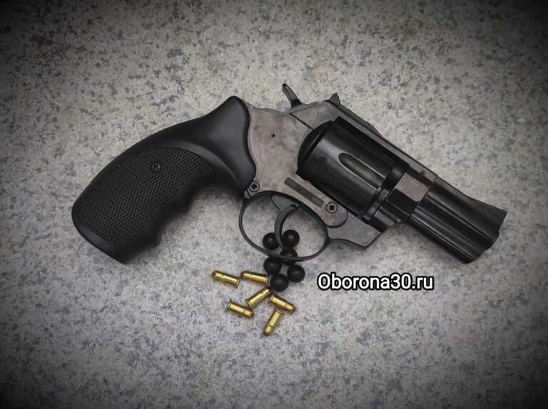 Сигнальный револьвер Бульдог KURS кал. 5.6 (Smith & Wesson) с ...